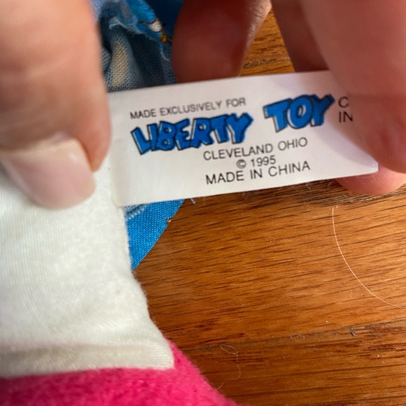 Rare Liberty Wizard Vintage Toy Plush Late 80's Stuffed Toy 1 Collectible 15” - Picture 5 of 5